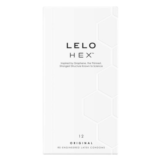 LELO Hex Original - prezervativ de lux (12 bucăți)
