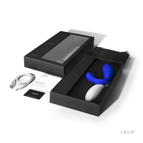 LELO Loki Wave - Vibrator de prostată impermeabil (albastru)