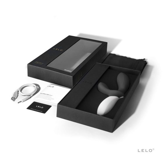 LELO Loki Wave - vibrator de prostată impermeabil (negru)