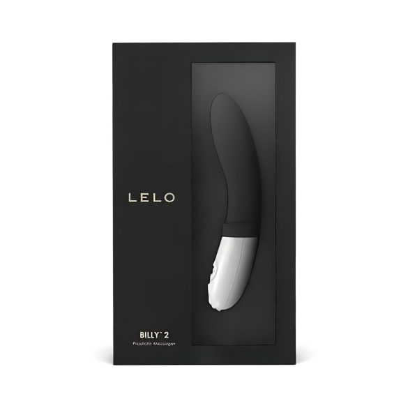 LELO Billy 2 - vibrator reîncărcabil, rezistent la apă, pentru prostată (negru)