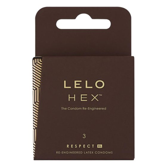 LELO Hex Respect XL - prezervativ de lux (3 bucăți)