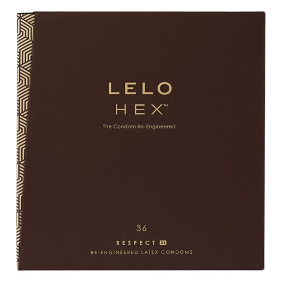 LELO Hex Respect XL - prezervativ de lux (36 bucăți)