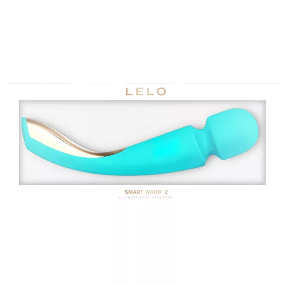 LELO - vibrator tip wand mare - reîncărcabil masaj - turcoaz