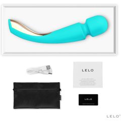   LELO Smart Wand 2 - mare - vibrator de masaj cu acumulator (turcoaz)