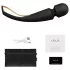 LELO - vibrator masaj Smart Wand 2 mare - reîncărcabil - negru