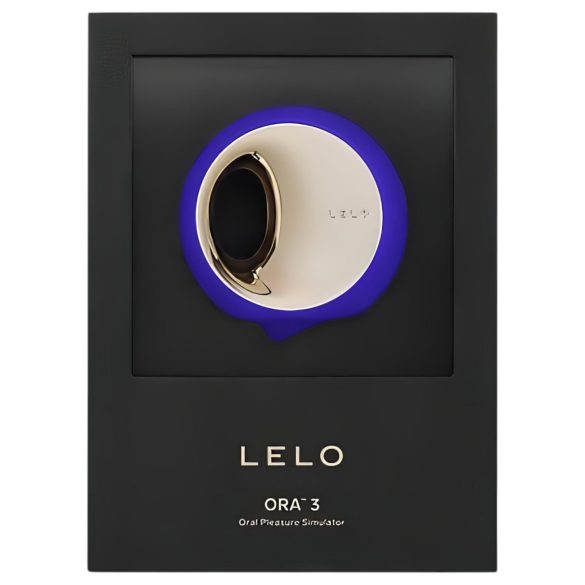 LELO Ora 3 - simulator sex oral și vibrator clitoridian - silicon albastru