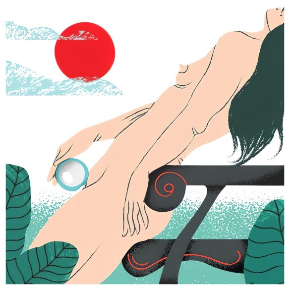 LELO Ora 3 - simulator sex oral și vibrator clitoridian - silicon albastru