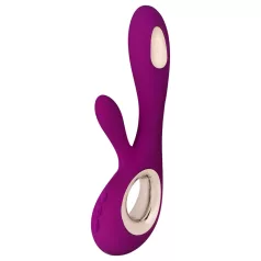   LELO Soraya Wave - vibrator dual motor, stimulare clitoris, mișcare val, mov