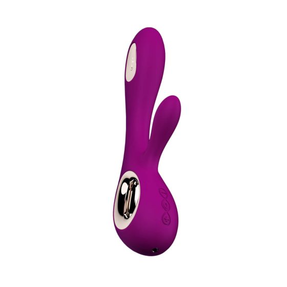 LELO Soraya Wave - vibrator cu accu, cu braț pentru clitoris și mișcare de aprobare (mov)