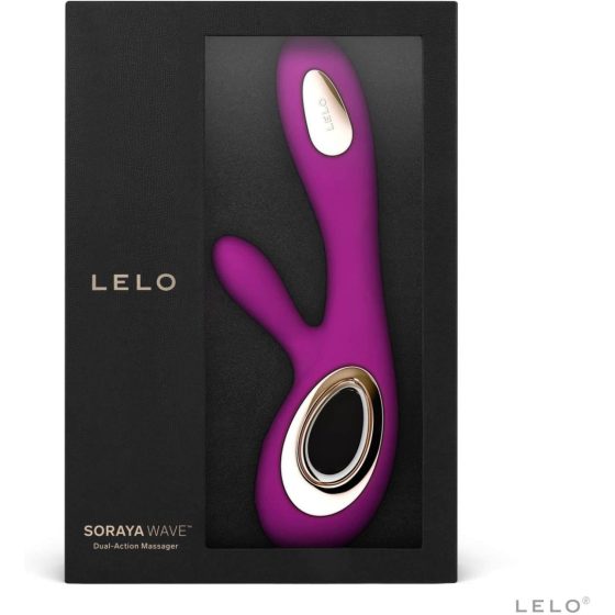 LELO Soraya Wave - vibrator cu accu, cu braț pentru clitoris și mișcare de aprobare (mov)