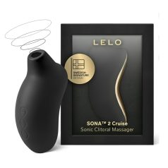 LELO - Stimulator clitoridian cu unde sonore - negru