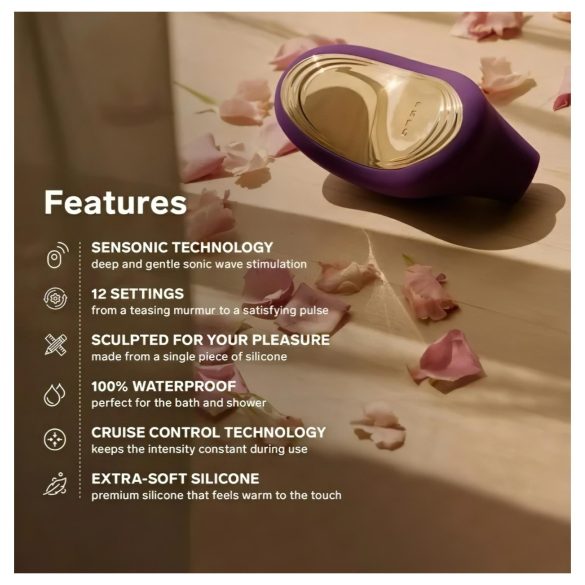 LELO Sona 2 Cruise - Stimulator cu unde sonice pentru clitoris (negru)