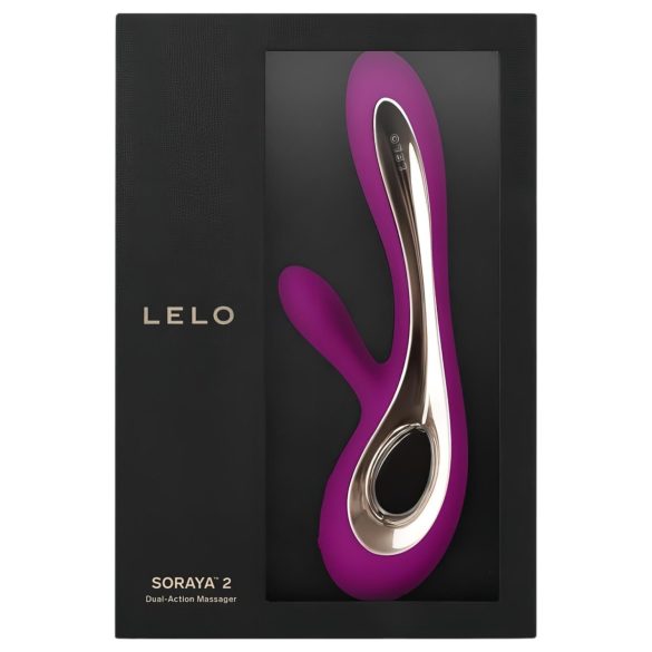 LELO Soraya 2 - vibrator rezistent la apă cu braț pentru clitoris - mov