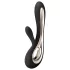 LELO Soraya 2 - vibrator etanș cu braț pentru clitoris, reîncărcabil (negru)