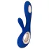 LELO Soraya Wave - vibrator cu undă, albastru, cu braț clitoral și baterie reîncărcabilă