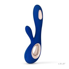   LELO Soraya Wave - vibrator cu clitoris și acțiune de înclinare, alimentat cu baterie (albastru)