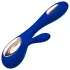 LELO Soraya Wave - vibrator cu undă, albastru, cu braț clitoral și baterie reîncărcabilă