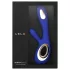 LELO Soraya Wave - vibrator cu undă, albastru, cu braț clitoral și baterie reîncărcabilă