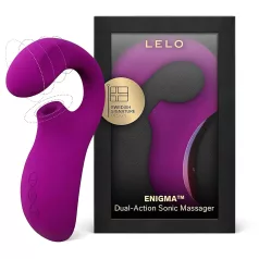   LELO Enigma - vibrator 2în1 punctul G, reîncărcabil, rezistent la apă, mov