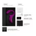 LELO Enigma - vibrator 2în1 punctul G, reîncărcabil, rezistent la apă, mov