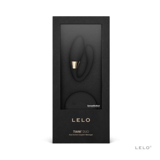 LELO Tiani Duo - vibrator de perechi din silicon (negru)