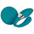 LELO Tiani Duo - vibrator din silicon pentru cupluri (albastru)