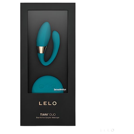 LELO Tiani Duo - vibrator de cuplu din silicon (albastru)