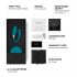 LELO Tiani Duo - vibrator din silicon pentru cupluri (albastru)