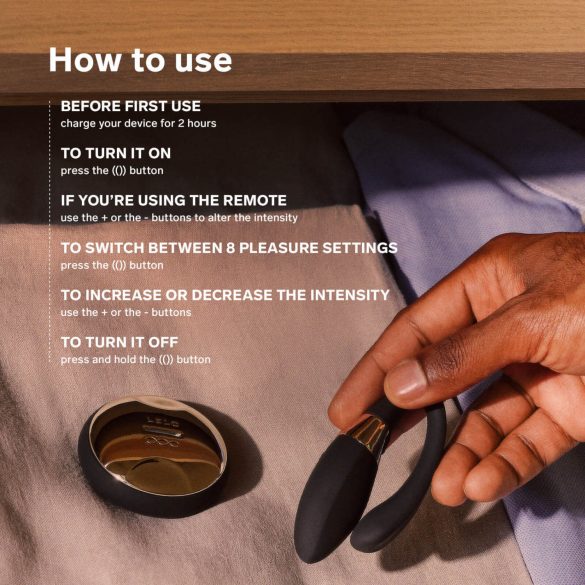 LELO Tiani Duo - vibratoare pentru cuplu - silicon - albastru