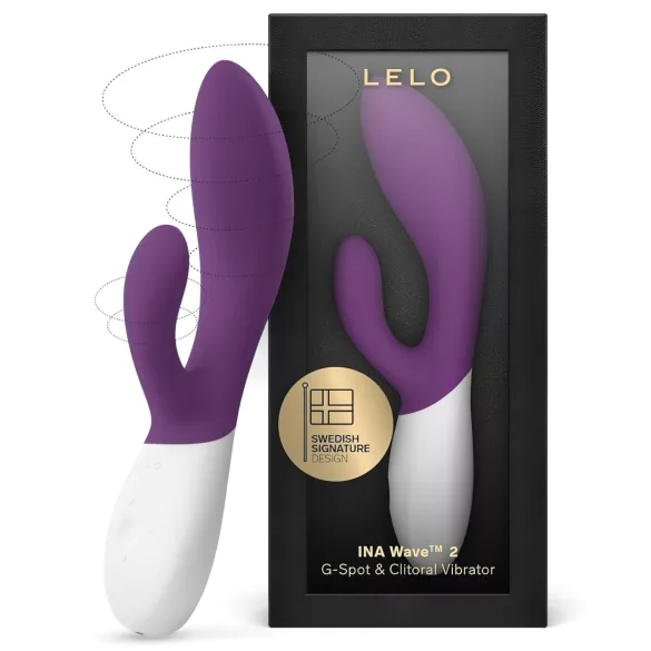LELO Ina Wave 2 - vibrator reîncărcabil, impermeabil - mov