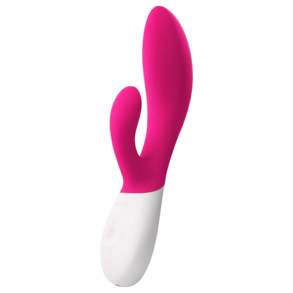 LELO - vibrator reincarcabil rezistent la apă - Ina Wave 2 - culoare cireș