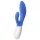 LELO - Vibrator reîncărcabil și impermeabil - stimulare undă - albastru
