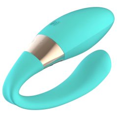   LELO - vibrator pentru cupluri inteligent, reîncărcabil - turcoaz