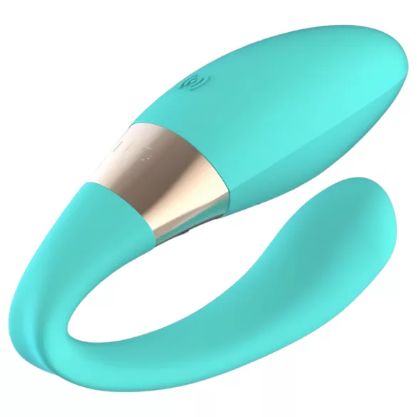 LELO Tiani Harmony - vibrator de cuplu controlat prin aplicație (turcoaz)