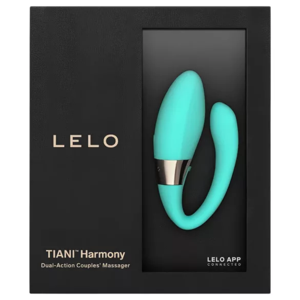 LELO Tiani Harmony - vibrator de cuplu controlat prin aplicație (turcoaz)