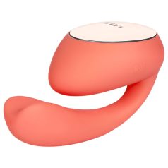   LELO Ida Wave - vibrator rotativ și vibrator cu vibrații - reîncărcabil, coral