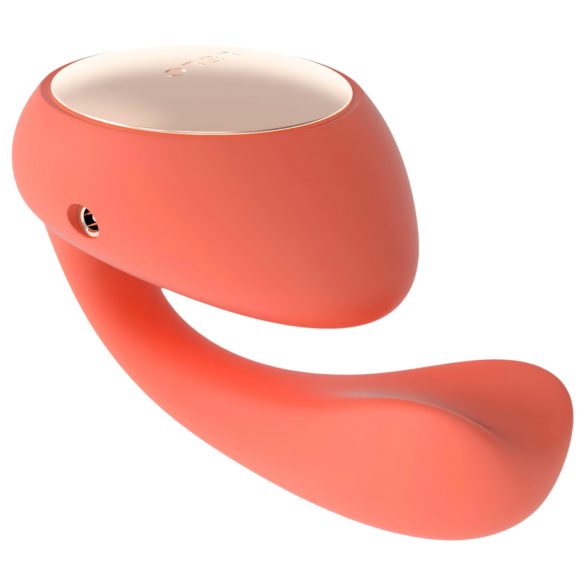 LELO Ida Wave - vibrator rotativ și vibrator cu vibrații - reîncărcabil, coral