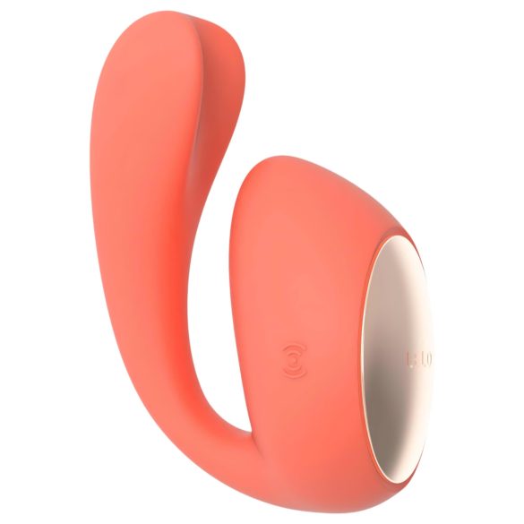 LELO Ida Wave - vibrator rotativ și vibrator cu vibrații - reîncărcabil, coral