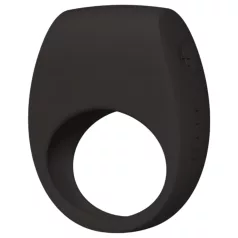   LELO - inel pentru penis cu vibrații inteligente, reîncărcabil - negru