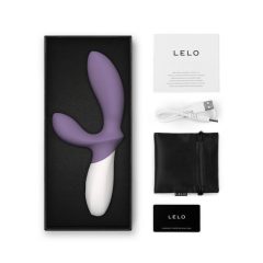   LELO Loki Wave 2 - vibrator de prostată rezistent la apă cu baterie (viola)