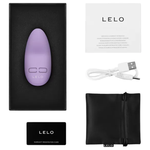 LELO Lily 3 - vibrator clitoridian reîncărcabil, rezistent la apă - mov