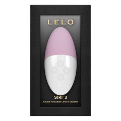   LELO Siri 3 - vibrator pentru clitoris cu activare vocală (roz)