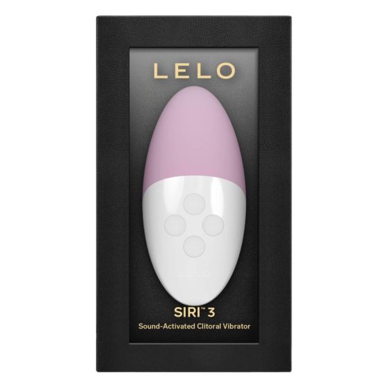 LELO Siri 3 - vibrator pentru clitoris cu activare vocală (roz)