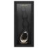 LELO Soraya Beads - vibrator anal reîncărcabil, impermeabil - negru