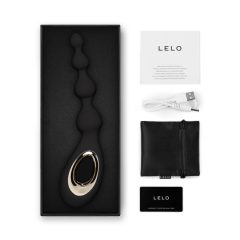   LELO Soraya Beads - vibrator anal rezistent la apă, cu acumulator (negru)