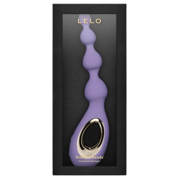 LELO Soraya Beads - vibratoare anal reîncărcabil, rezistent la apă - mov