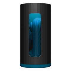 LELO F1s V3 - masturbator interactiv (negru-albastru)