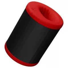   LELO F2S - masturbator interactiv pentru bărbați - silicon roșu
