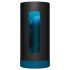 LELO F1s V3 XL - masturbator masculin interactiv - silicon negru-albastru