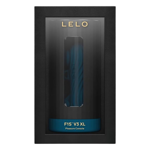 LELO F1s V3 XL - masturbator masculin interactiv - silicon negru-albastru